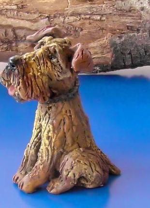 Тер'єр статуетка собаки породи ірландський тер'єр4 фото