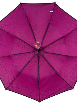 Женский зонт полуавтомат  toprain розовый (2000002743163)3 фото