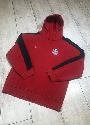 Футбольное винтажное худи nike crystal palace