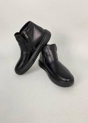 Мужские кожаные ботинки (8027-1з) 41 vzutik черный (2000002529934)3 фото