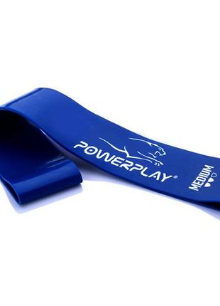 Резинка для фитнеса mini power band 1мм. medium (7.5 кг) 50х5 см powerplay синий (2000002543398)