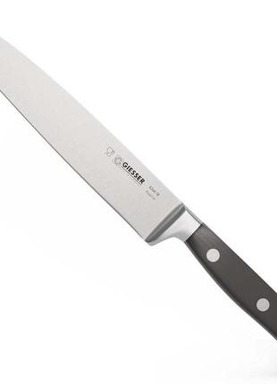 Кухонный нож филейный 180 мм  giesser черный (2000002664437)