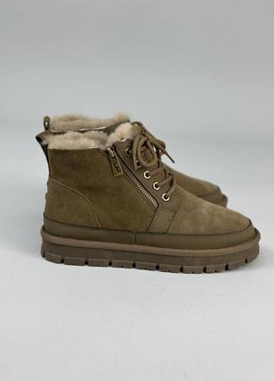 Чоловічі замшеві черевики (5128-1з) 46 vzutik хакі (2000002758853)