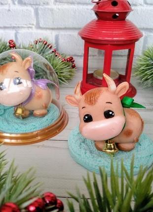 Набір мила "корівка на килимку"