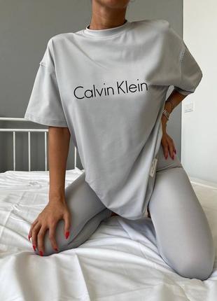 Жіночий костюм calvin klein (мікродайвінг)2 фото