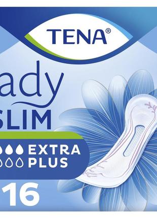 Tena lady slim extra plus прокладки урологические 16 шт. (7322541463193)