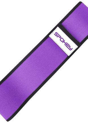 Резинка для фитнеса 32 х 8 см spokey фиолетовый (2000002088929)3 фото