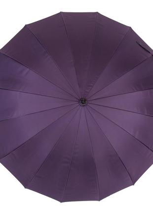 Женский зонт трость  toprain фиолетовый (2000002740988)4 фото