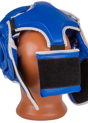 Боксерський шолом тренувальний s powerplay синій (2000002453291)2 фото