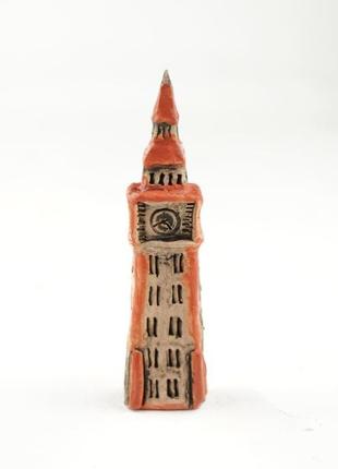 Домик биг бен из керамики  ceramic figurine big ben1 фото