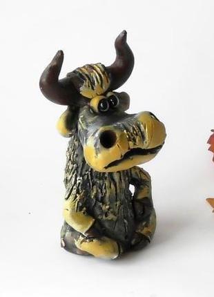 Фігурка керамічна бичка 2