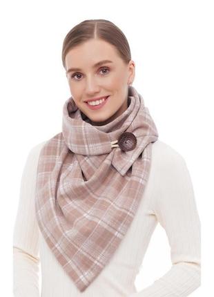 Шарф-бактус "единбург", жіночий шарф, великий жіночий шарф, подарунок жінці