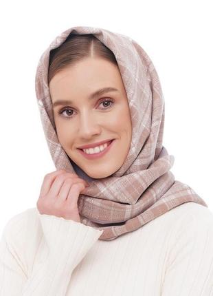 Шарф-бактус "единбург", жіночий шарф, великий жіночий шарф, подарунок жінці2 фото