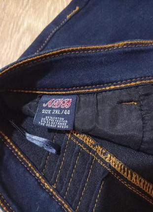 Очень классная джинсовая юбочка темно синего цвета от бренда adb4 фото