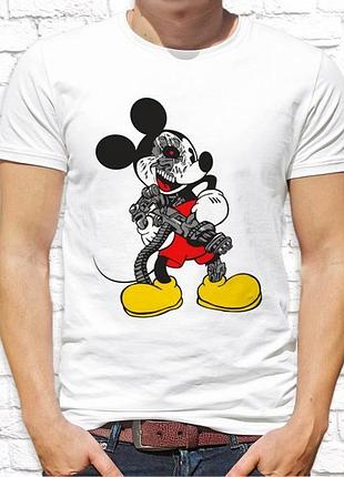 Мужская футболка push it с принтом микки-маус (mickey mouse) фп001374