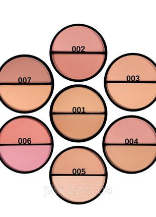 Румяна для лица instyle blush on двойные рт353 № 02 40 гр. topface  (2000002540175)6 фото