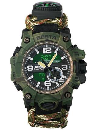 Мужские часы hemsut military с компасом