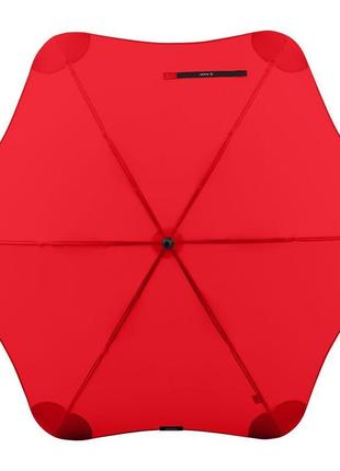 Женский зонт-трость механический 120 см blunt красный (2000002487098)2 фото