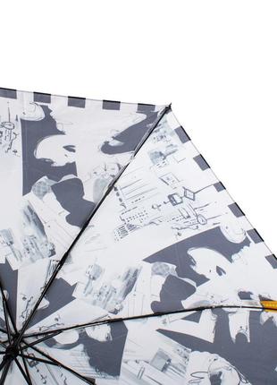Женский складной зонт механический 96 см zest разноцветный (2000002486626)4 фото