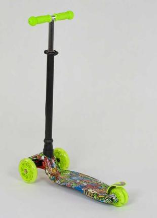 Дитячий триколісний самокат 12" best scooter різнобарвний (2000002546993)3 фото