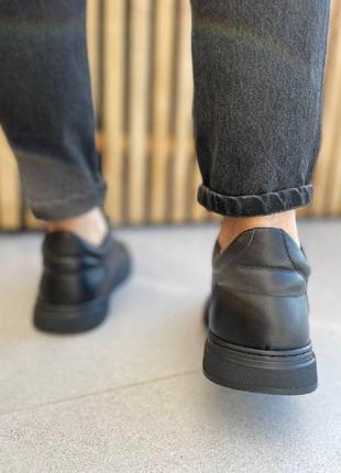 Мужские кожаные ботинки (7202з) 41 vzutik черный (2000002529743)4 фото