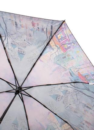 Женский складной зонт механический 96 см zest разноцветный (2000002486718)4 фото