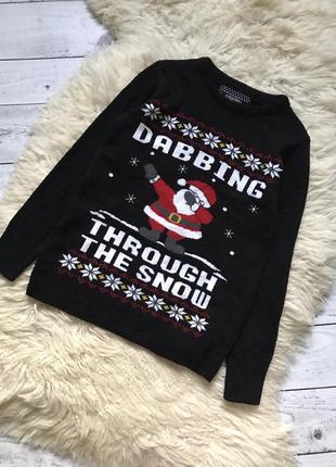 Свитер новогодний с сантой