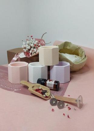 Набір для виготовлення свічок: ванільне морозиво