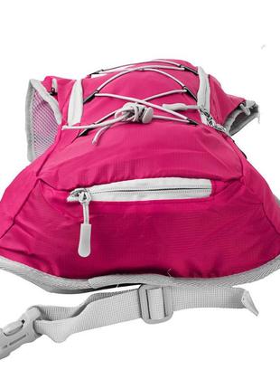Рюкзак спортивний 26х38х6 см valiria fashion розовый (2000002735571)6 фото