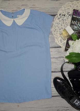 S фирменная классическая женская кофточка блузка блуза с воротничком3 фото