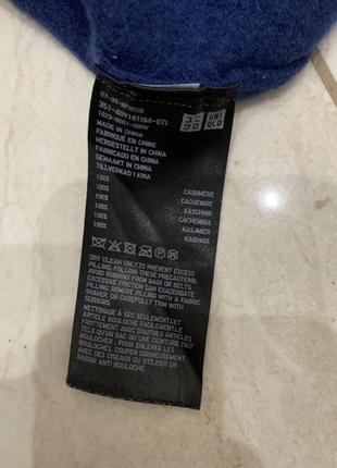 Базовый кашемировый бесшовный свитер uniqlo, 100% кашемир джемпер