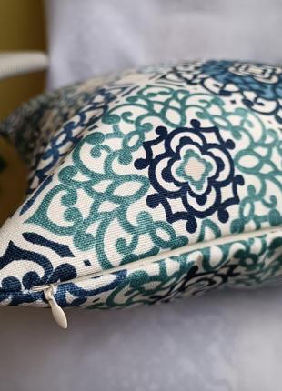Декоративная наволочка 45*45 с ромбами,плитка для декора
