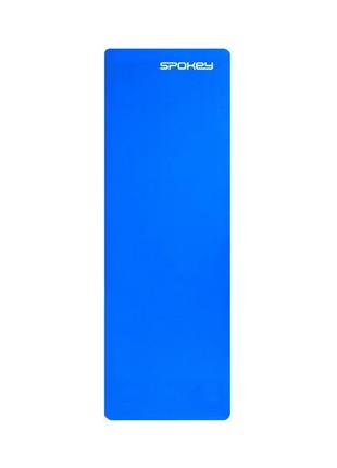 Килимок (каремат) для йоги та фітнесу 180х60 см spokey синій (2000001629857)2 фото