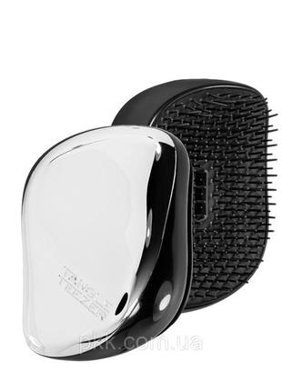 Щетка для волос складная tangle teezer, блестящая 4 гр. salon professional серебристый (2000002542971)1 фото