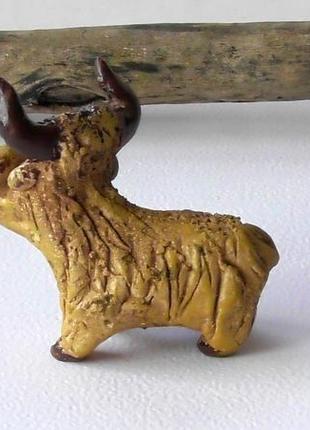 Фігурка бичка сувенір бик ексклюзивна керамічна фігурка бика: символ сили та достатку 4