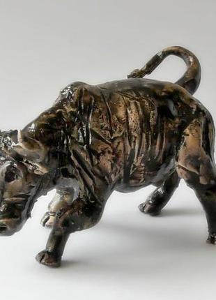 Статуетка бик подарунок колекціонеру статуеток1 фото