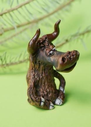 Фигурка бычка бык сувенир bulls figurines2 фото