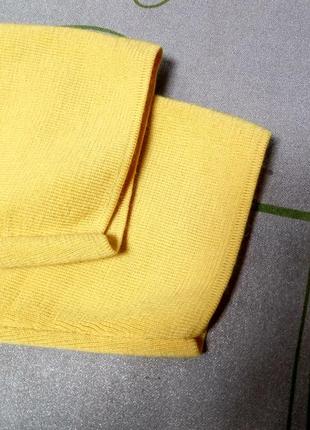 Желтый джемпер ,100% шерсть, рукав 3/4 р. 44/2xl, от madeleine7 фото