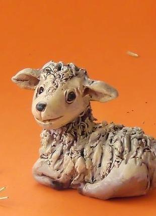 Овечка фігурка декор вівця