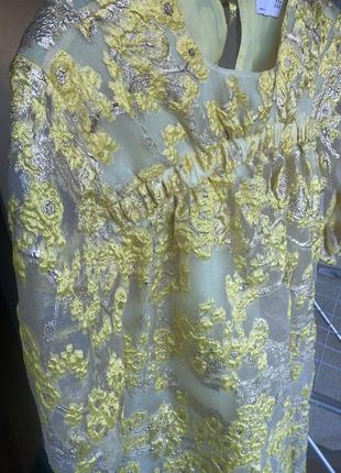 Неймовірна легка золотисто-жовта сукня asos design7 фото