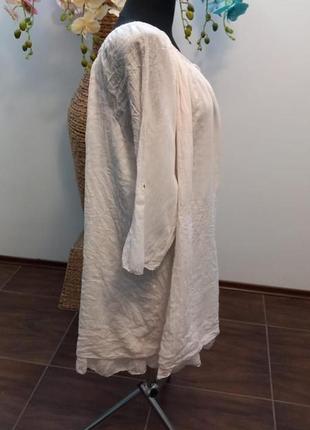 Бавовняна сукня вільного крою італія3 фото
