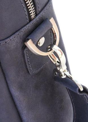 Чоловіча сумка-портфель з натуральної шкіри крейзі хорс rk-1812-4lx tarwa6 фото