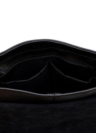 Чоловіча шкіряна сумка-месенджер ga-7157-3md від українського бренду tarwa7 фото