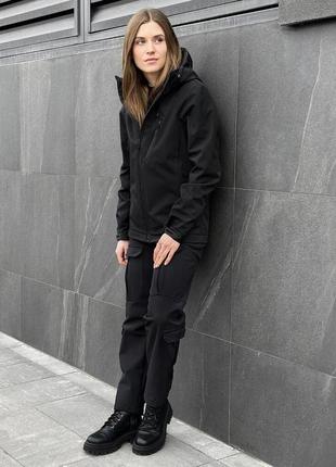 Куртка pobedov matrix жіноча чорний5 фото