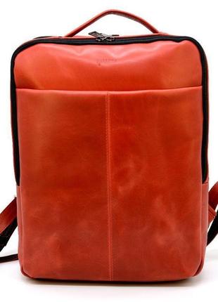 Жіночий шкіряний рюкзак міський rr-7280-3md tarwa2 фото