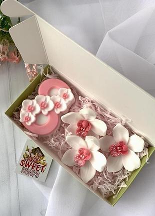 Сувенирное мыло, набор "с 8 марта-1"