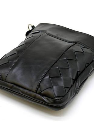 Cтильная мужская кожаная сумка через плечо ga-0021-3md tarwa5 фото