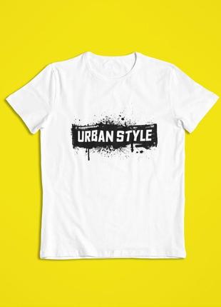 Чоловіча футболка з принтом urban style1 фото