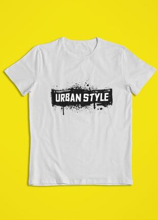 Мужская футболка с принтом urban style2 фото