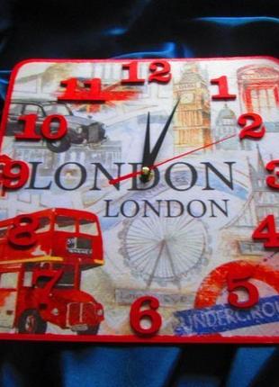 Настінні годинники 'london', подарунок,декор для дому4 фото